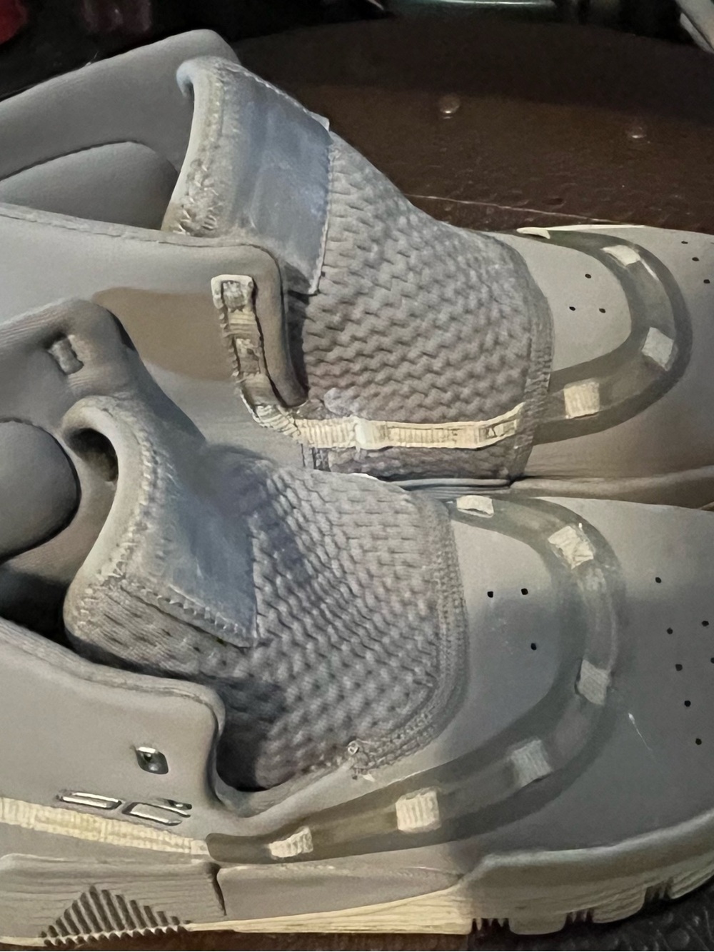 Under Armour Women's Slip-On Knit Sneakers in Gray